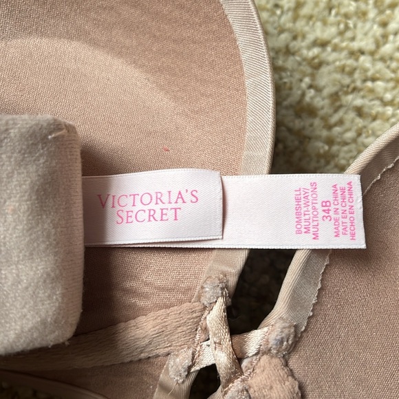 Victoria’s Secret Strapless Bra | 34B Tan - Picture 2 of 3